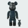 400% + 100% Bearbrick Squid Game Frontman - figurine | Noir