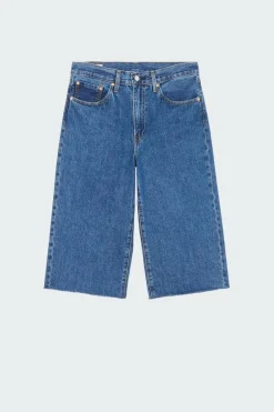 478 BAGGY CAPRI - Short | Bleu