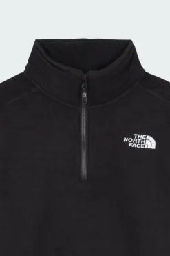 100 GLACIER 1/4 ZIP - Polaire | Noir