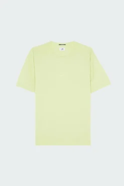 24/1 JERSEY RESIST DYED LOGO - T-shirt | Vert