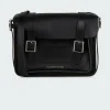 11" Leather Satchel - Sacoche | Noir