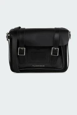 11" Leather Satchel - Sacoche | Noir