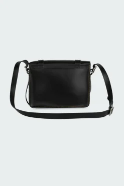 11" Leather Satchel - Sacoche | Noir