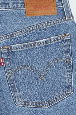 501 ORIGINAL - Short court en denim délavé | Bleu