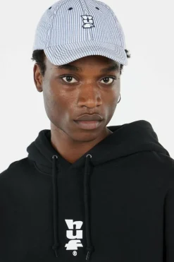 4 SEERSUCKER - Casquette | Bleu