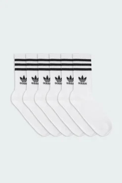 3 STRIP CRW 6PP - Lot de 6 paires de chaussettes | Blanc