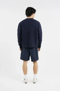 A - REL AOP SWT - Pull | Bleu