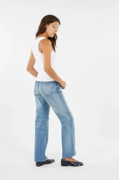 A - WOVEN LABEL 2X2 - Débardeur | Blanc