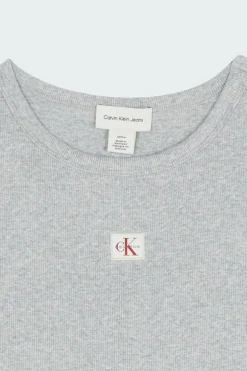 A - WOVEN LABEL 2X2 - Débardeur | Gris