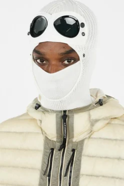 ACCESSORIES SKI MASK IN EXTRAFINE MERINO WOOL - Bonnet | Blanc