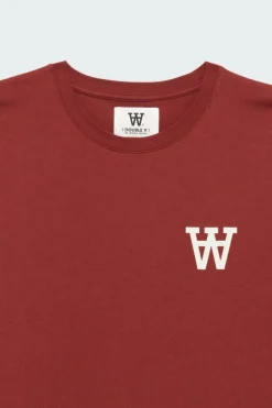 ACE CHEST PRINT T-SHIRT - T-shirt | Marron