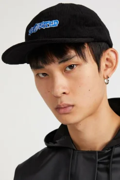 ACID CORDUROY CAP - Casquette | Noir