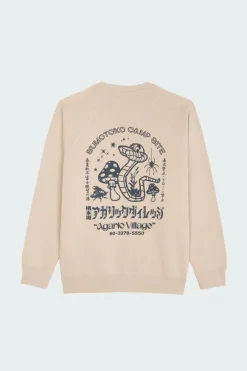 Agaric Village Sweat - Sweatshirt | Beige