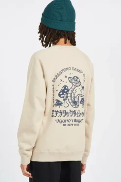 Agaric Village Sweat - Sweatshirt | Beige