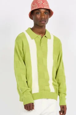 ALBERT POLO SWEATER - Polo | Vert