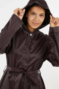 A-line longer - Imperméable | Violet