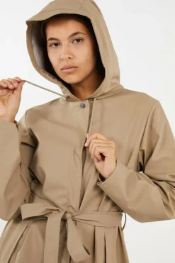 A-line longer - Imperméable | Beige