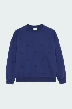 ALL OVER - Sweatshirt | Bleu