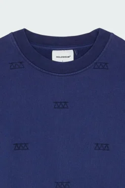 ALL OVER - Sweatshirt | Bleu