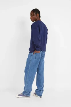 ALL OVER - Sweatshirt | Bleu