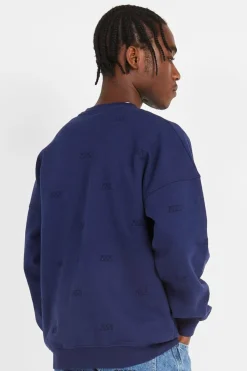 ALL OVER - Sweatshirt | Bleu