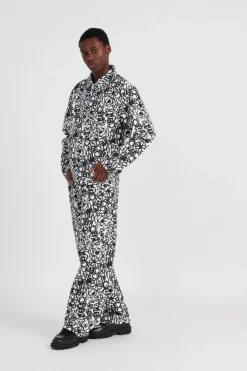 Allover Flowers Pants - Pantalon | Multicolore