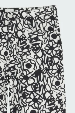 Allover Flowers Pants - Pantalon | Multicolore