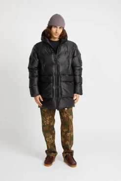 ALTA LONG PUFFER CARGO JACKET W3T4 - Doudoune | Noir