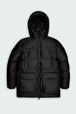 ALTA LONG PUFFER CARGO JACKET W3T4 - Doudoune | Noir