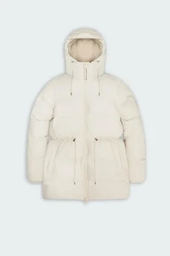 Alta long puffer string - Doudoune | Beige