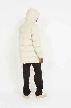 Alta long puffer string - Doudoune | Beige