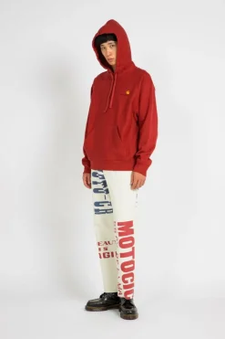 AMERICAN SCRIPT - Hoodie | Rouge