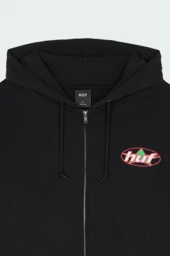 ANDROMEDA ZIP HOOD - Hoodie zippé | Noir