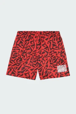 AOP SHORTS - Short | Rouge