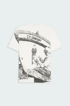 ARTWORK LOGO T-SHIRT - T-shirt | Blanc