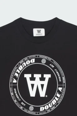 Asa Tirewall T-Shirt GOTS - T-shirt | Noir