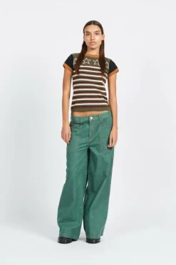 ASTRO KNITTE - Pull | Marron