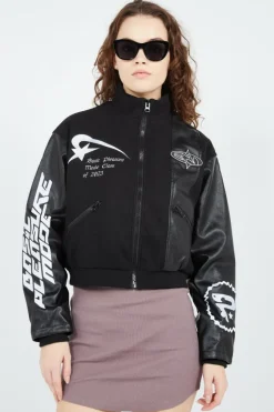 ASTRO VARSI - Bomber | Noir