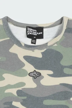 AVRIL CAMO - t-shirt | Vert