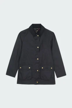 BARBOUR ACORN WAX JACKET - veste | Noir