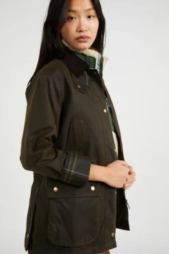 BARBOUR ACORN WAX JACKET - veste | Kaki