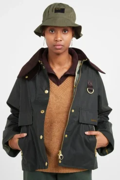 BARBOUR CATTON WAX - Veste | Kaki