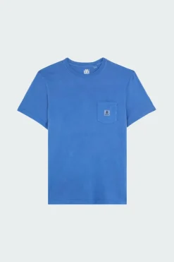 BASIC Pocket pigment - T-shirt | Bleu