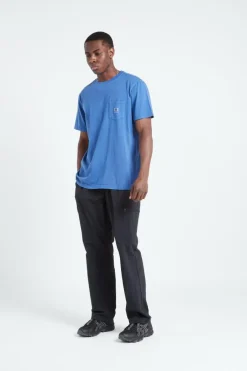 BASIC Pocket pigment - T-shirt | Bleu