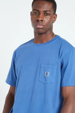 BASIC Pocket pigment - T-shirt | Bleu