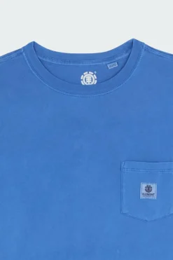 BASIC Pocket pigment - T-shirt | Bleu