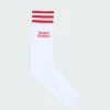BATARD SENSIBLE RED WH - Chaussettes | Blanc