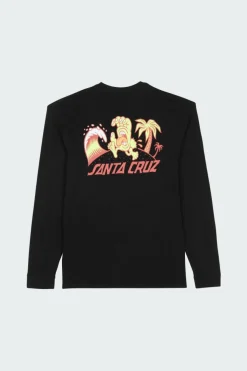 Beach Bum Scene - T-Shirt | Noir