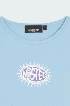 BELLA TOP LOVE - T-shirt | Bleu