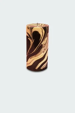 BEVERLY HILLS MARBLE PILLAR CANDLE - Bougie | Multicolore